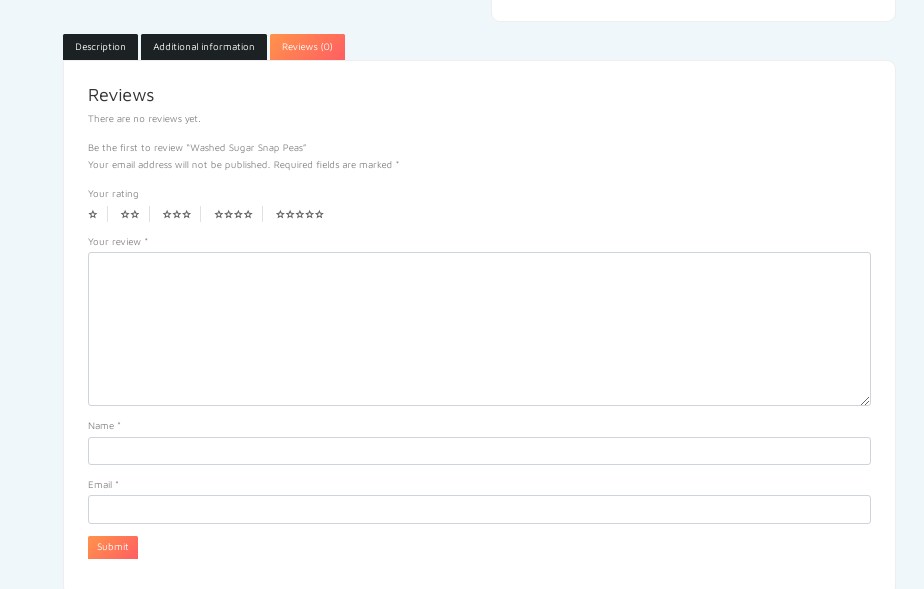 Mẫu website bán hàng thực phẩm sạch T001