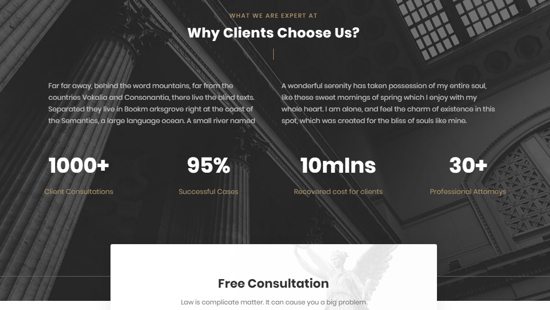 Mẫu website công ty luật T005