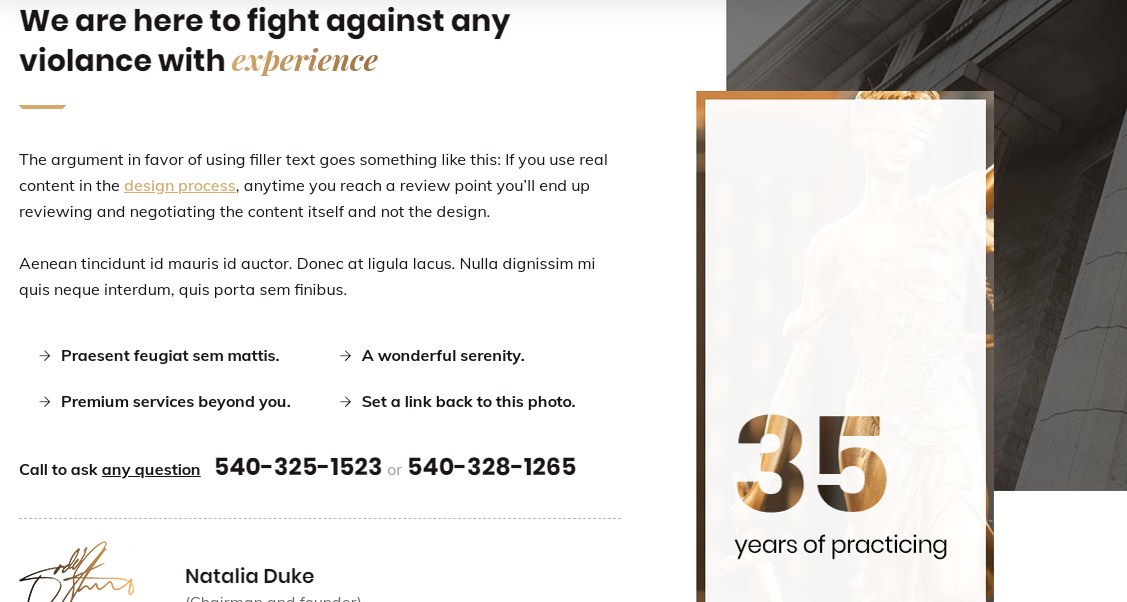 Mẫu website công ty luật T008