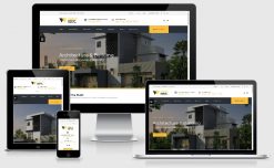 Mẫu website công ty xây dựng t009