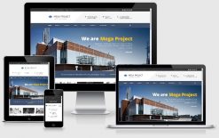 Mẫu website công ty xây dựng t010