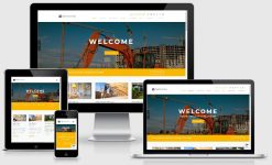 Mẫu website công ty xây dựng T013