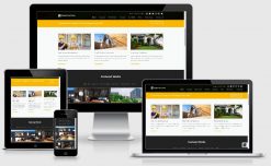 Mẫu website công ty xây dựng T014